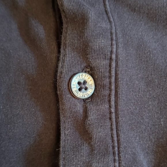 Ben Sherman Navy Polo with Striped Details - Picture 5 of 6